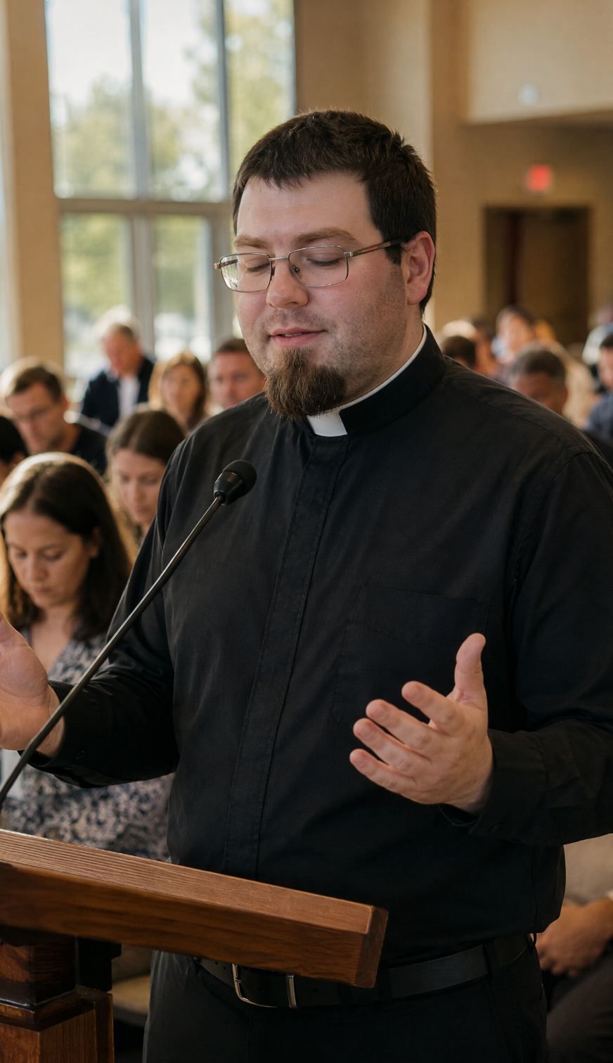 After a baptism gathering. Many friends here, adults and whole families, were baptized during my years serving in the States.